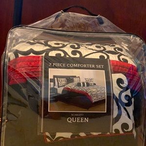 Scarlett Queen 7 price comforter set